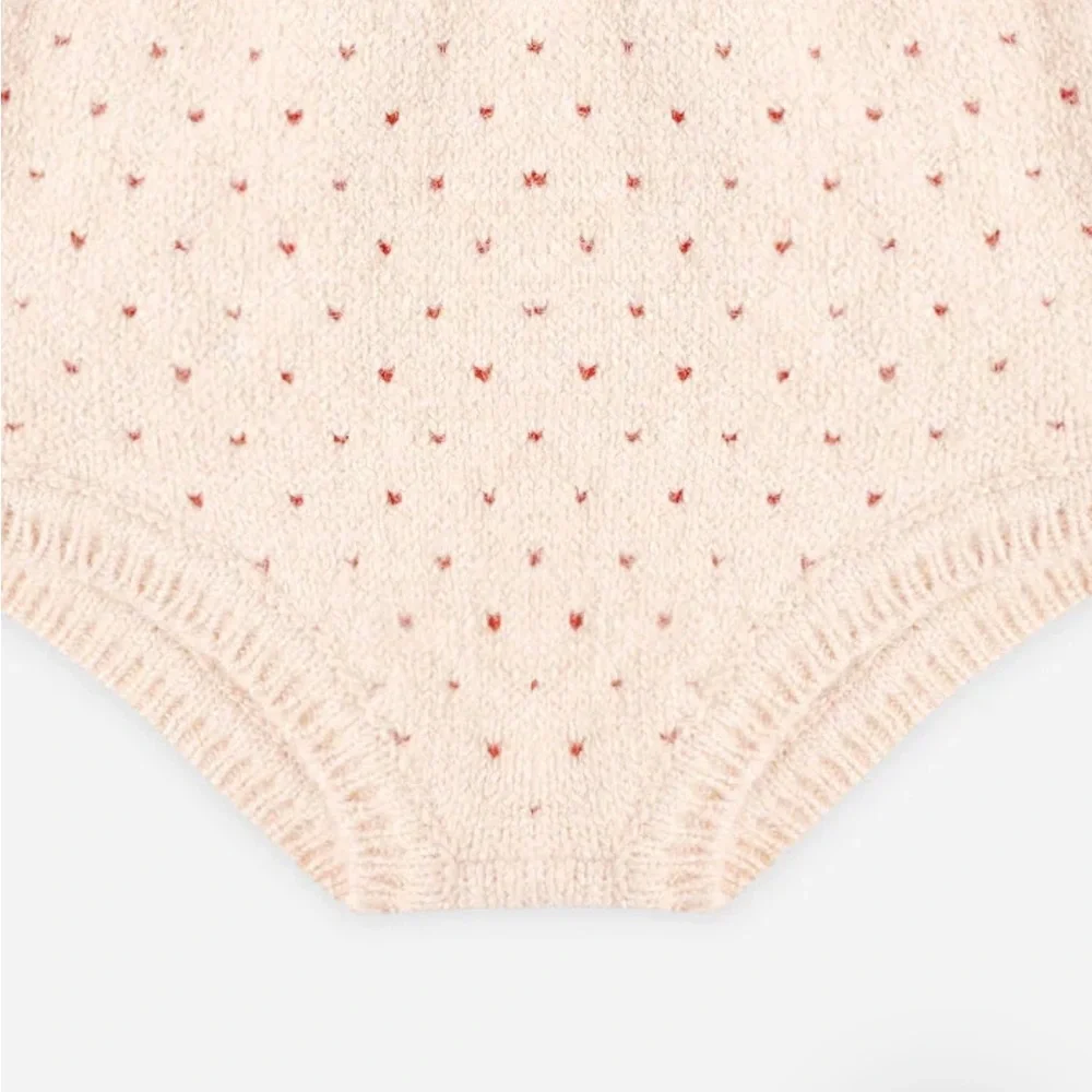 Knit Bloomer Ruby Speckle- Rylee + Cru